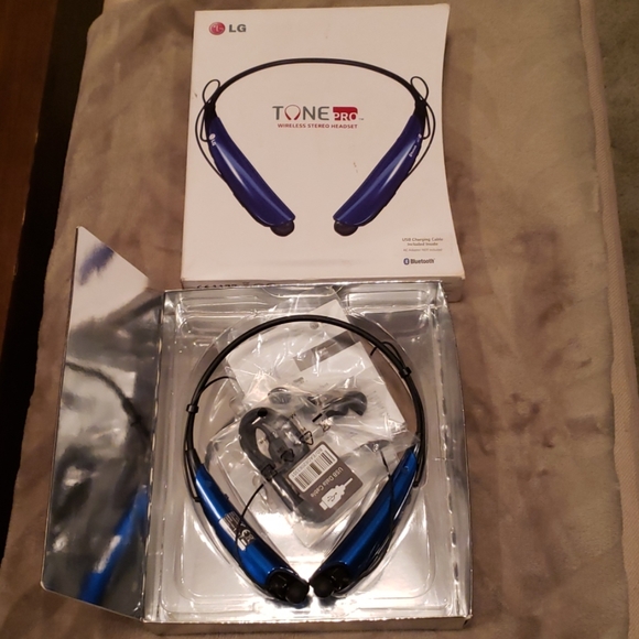LG Tone Pro Wireless Stereo Headset Bluetooth NIB - Picture 1 of 7